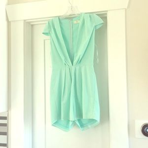 Teal jumpsuit
